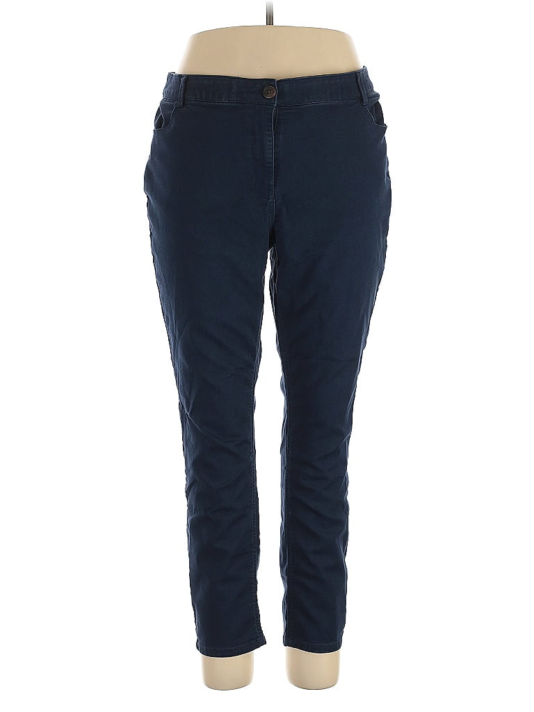 Click to view more detailed imagery on our partner's website Pre-owned Violets & Roses Casual Pants In Blue