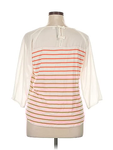 LC Lauren Conrad 3/4 Sleeve Top (view 2)