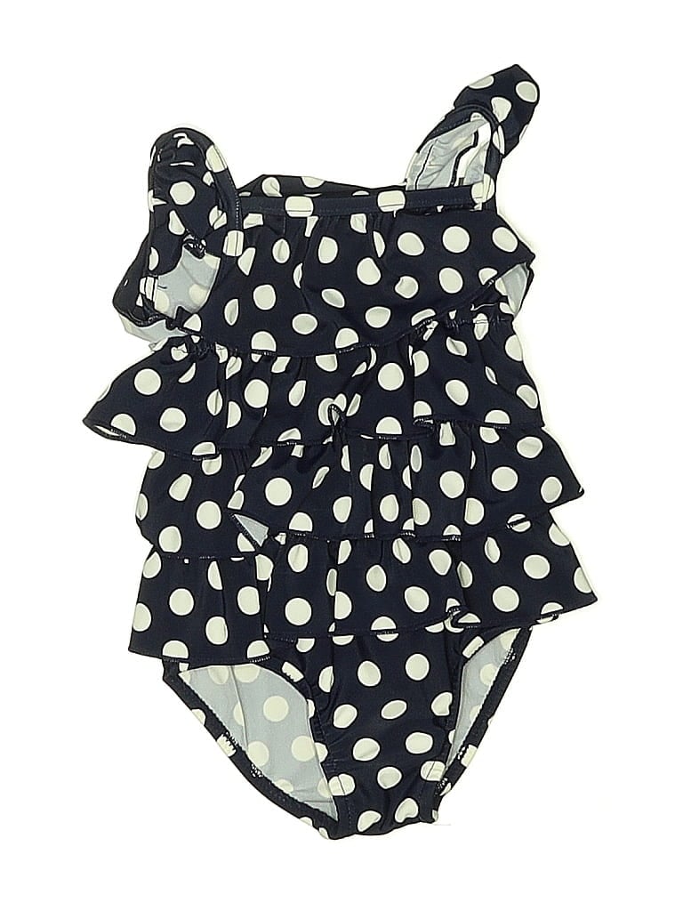 Pre-owned Carter's Babies' One Piece Swimsuit In Blue