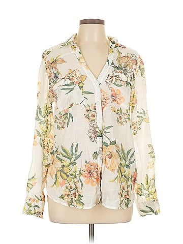 Soho JEANS NEW YORK & COMPANY Long Sleeve Blouse (view 1)