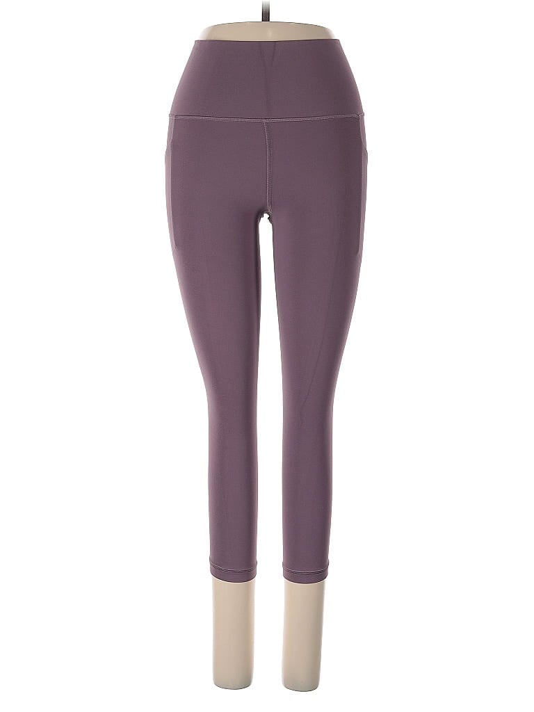 Pre-owned Athleta Active Pants In Purple