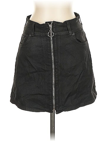 7 For All Mankind Denim Skirt (view 1)