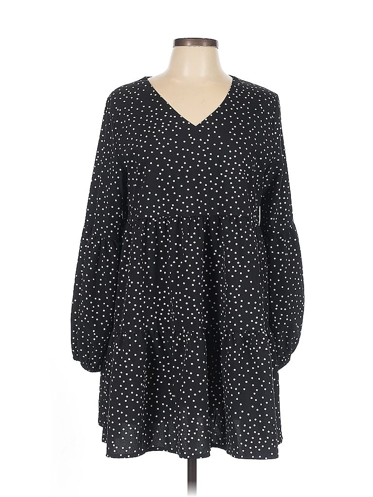 Pre-owned Made With Love Casual Dress In Black