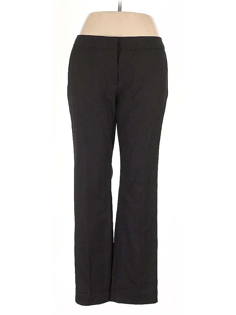 Pre-owned Halogen Dress Pants In Black