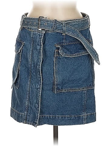 Pixie Market Denim Skirt (view 1)