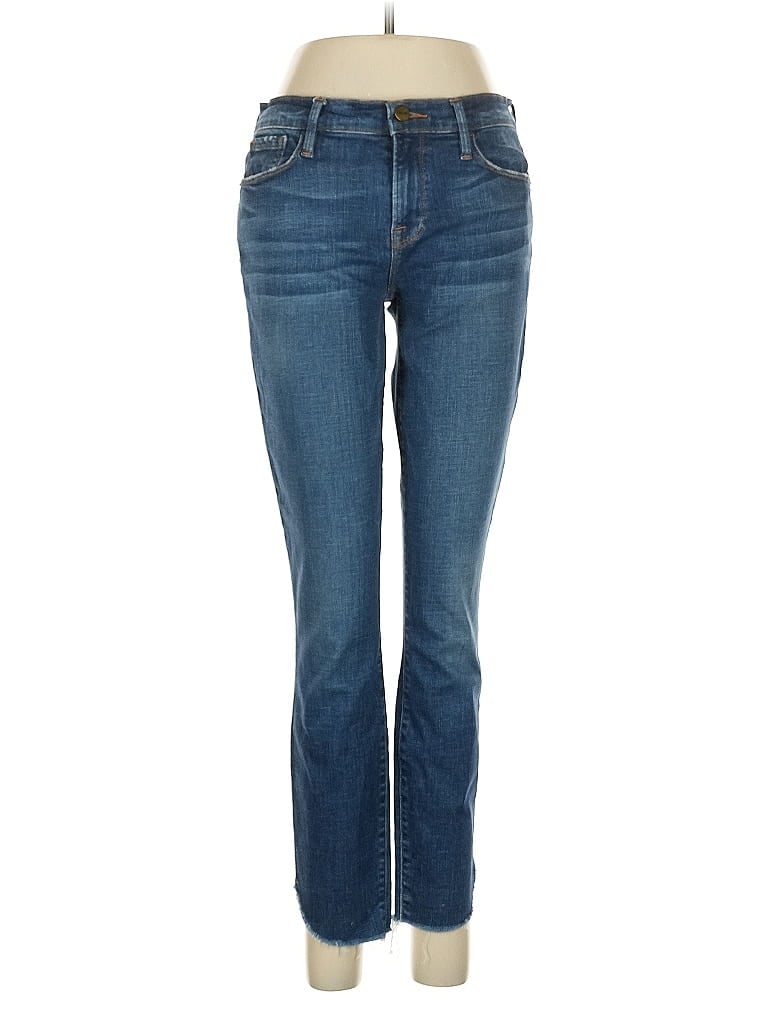 Pre-owned Frame Jeans In Blue