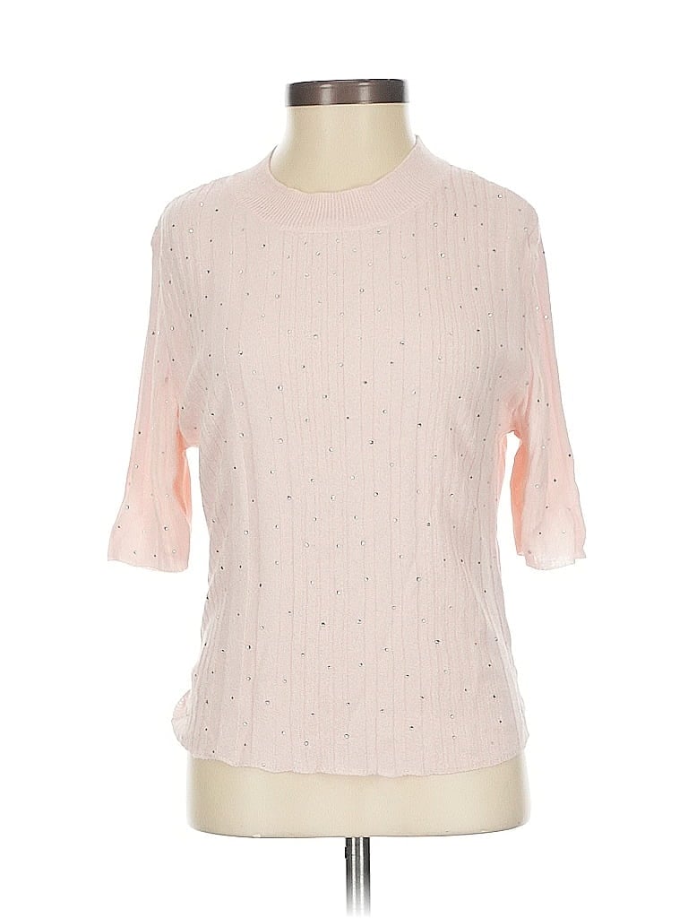 Pre-owned Zara Pullover Sweater In Pink