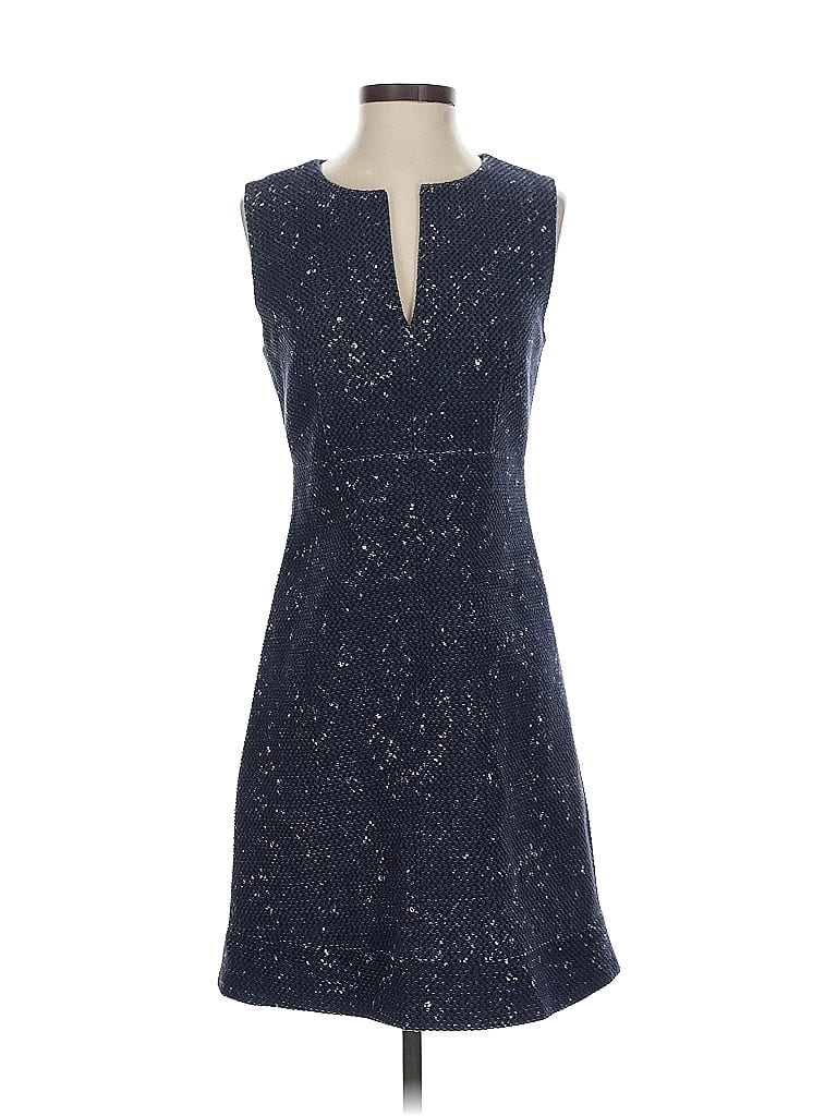 Pre-owned Diane Von Furstenberg Cocktail Dress In Blue