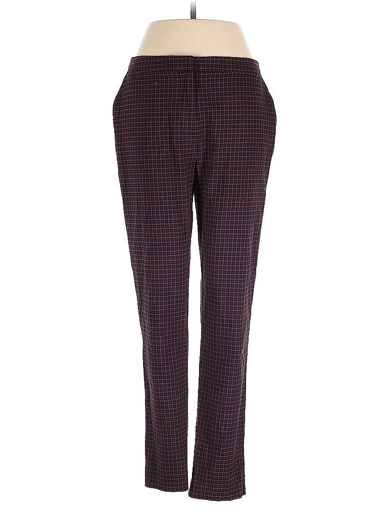 Pre-owned Riley & Rae Casual Pants In Burgundy