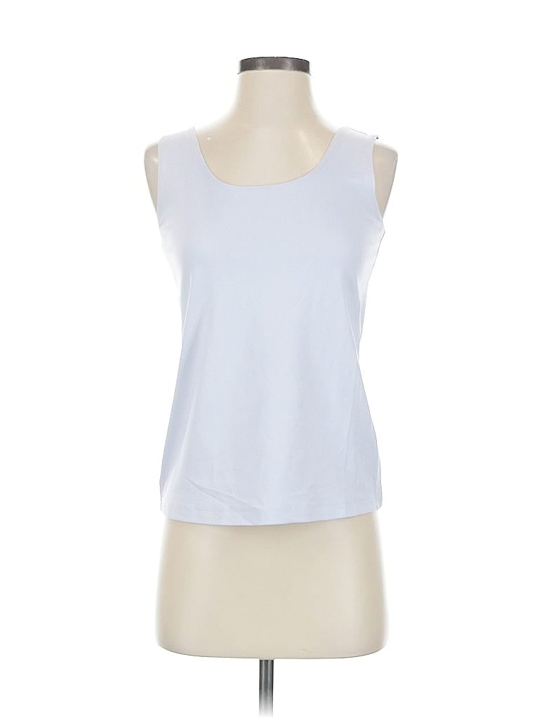 Click to view more detailed imagery on our partner's website Pre-owned Chico's Tank Top White Strapless Neckline Tops