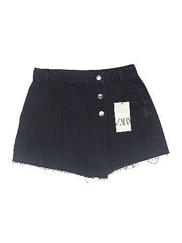Zara Denim Skirt (view 1)