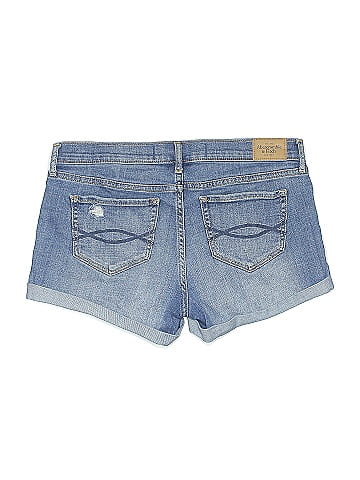 Abercrombie & Fitch Blue Denim Shorts Size 29 waist
