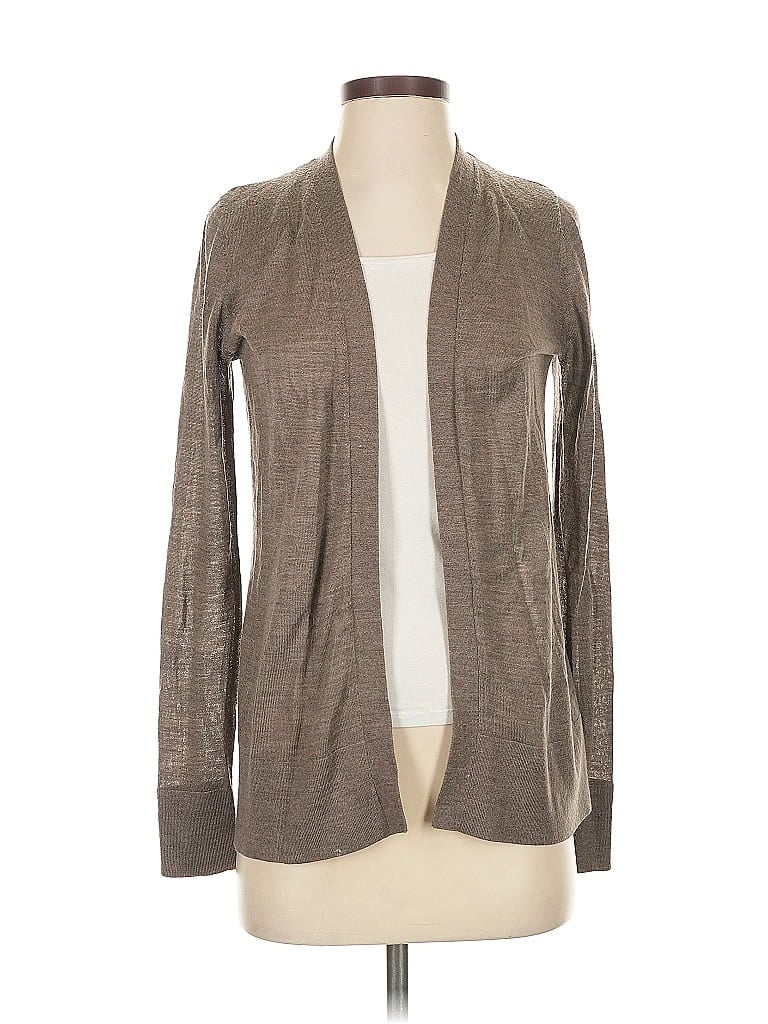 Pre-owned Ann Taylor Loft Cardigan Sweater In Brown