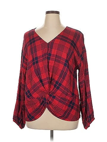 IMAN Long Sleeve Blouse (view 1)
