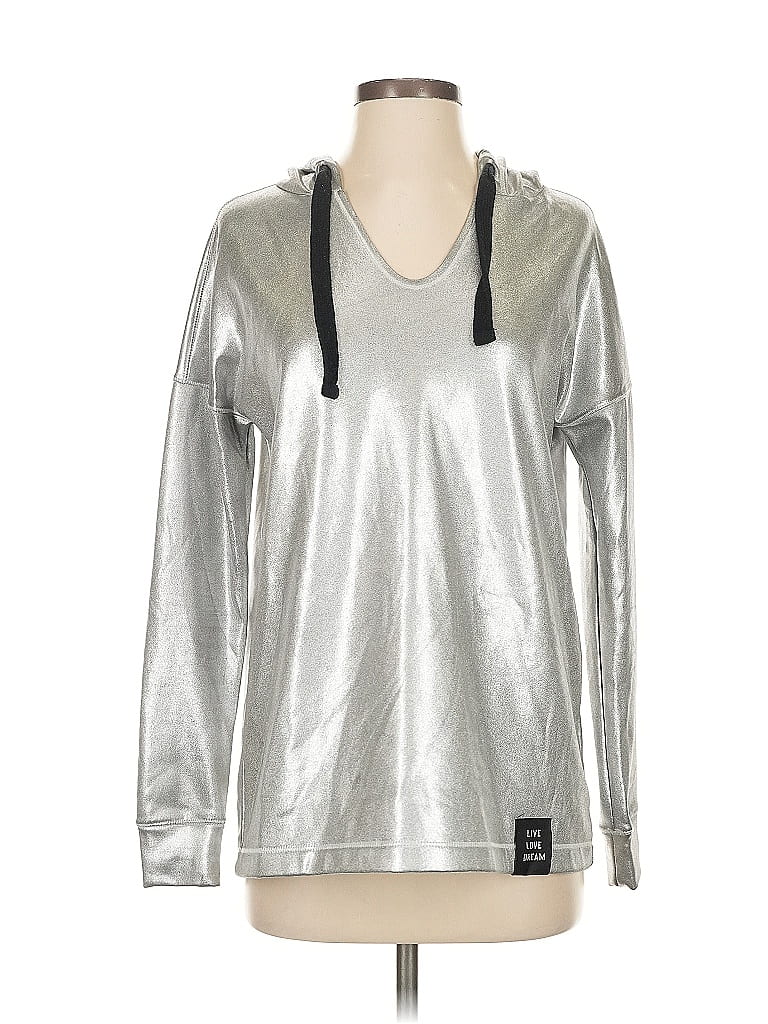 Pre-owned Live Love Dream Aeropostale Pullover Hoodie In Silver