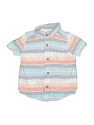 The Children's Place Short Sleeve Button-Down Shirt (view 1)