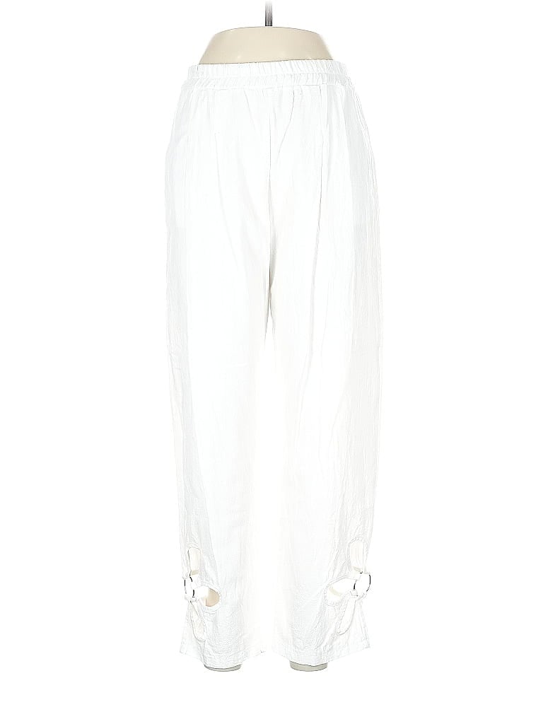 Pre-owned Unbranded Casual Pants In White