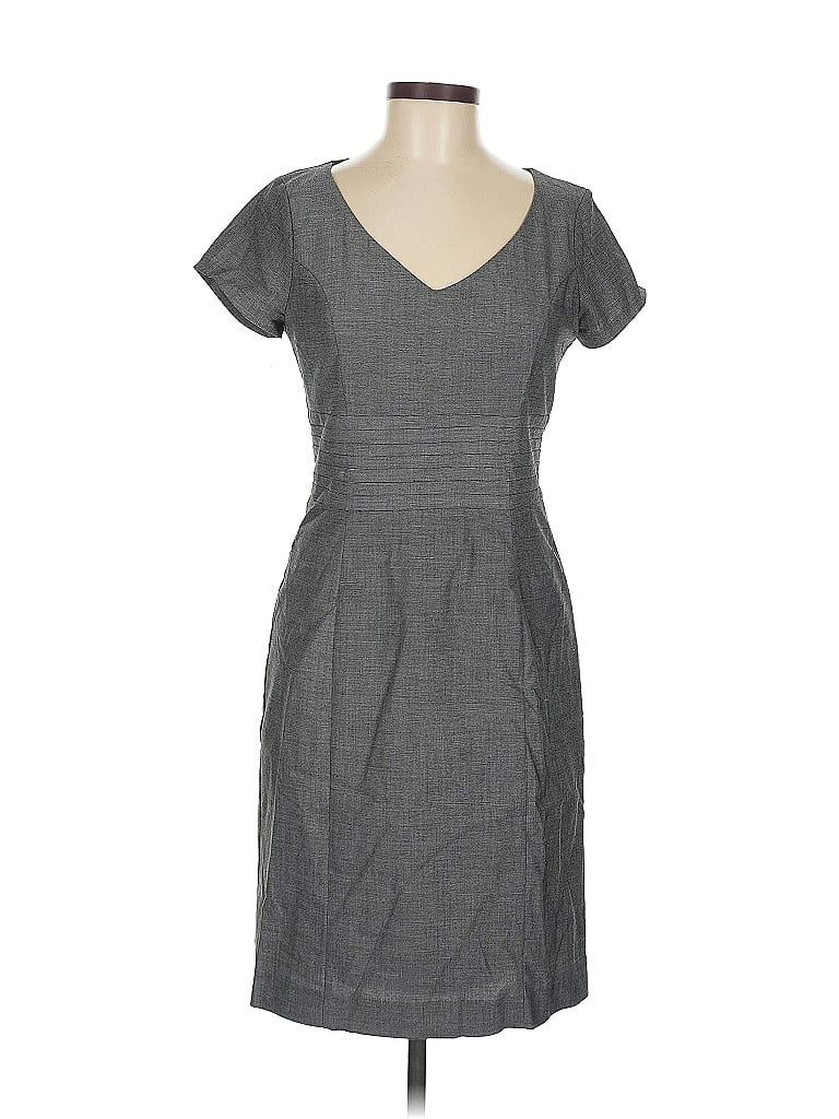 Pre-owned H&m Casual Dress In Gray