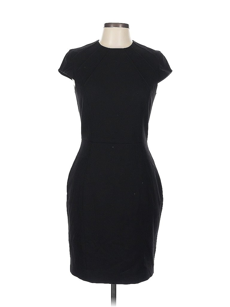 Pre-owned H&m Cocktail Dress In Black