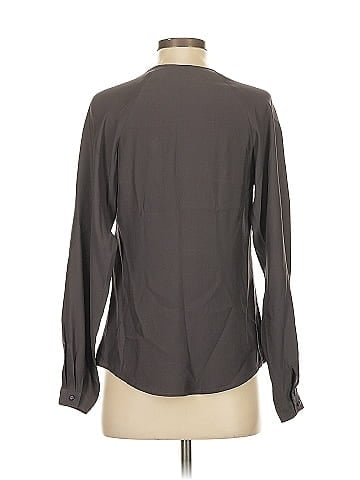 Twelfth Street by Cynthia Vincent Long Sleeve Silk Top (view 2)