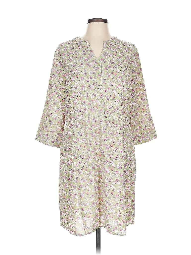 Pre-owned Allegra K Casual Dress In White