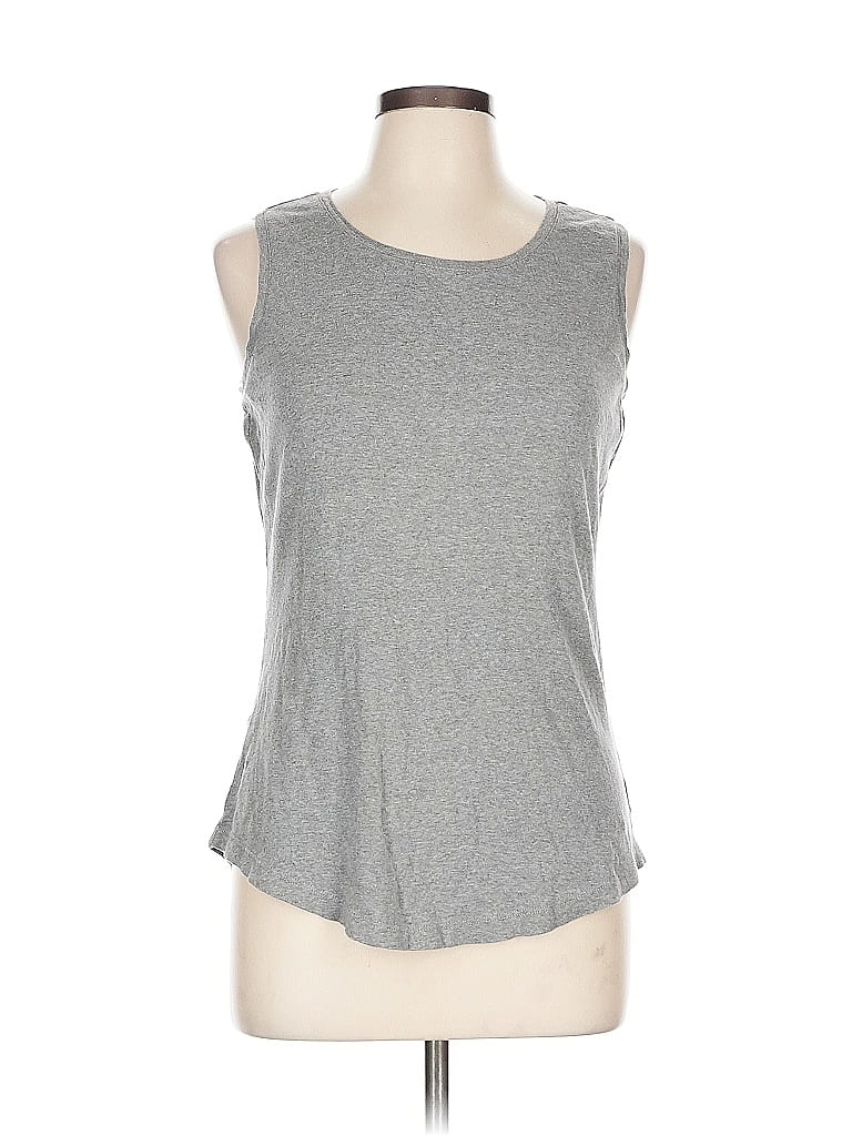 Pre-owned G.h. Bass & Co. Sleeveless T-shirt In Gray
