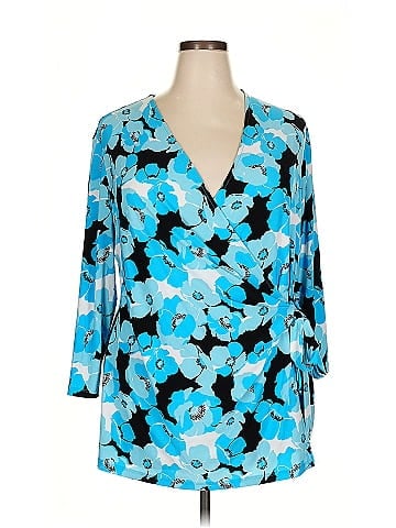 Anne Klein 3/4 Sleeve Blouse (view 1)