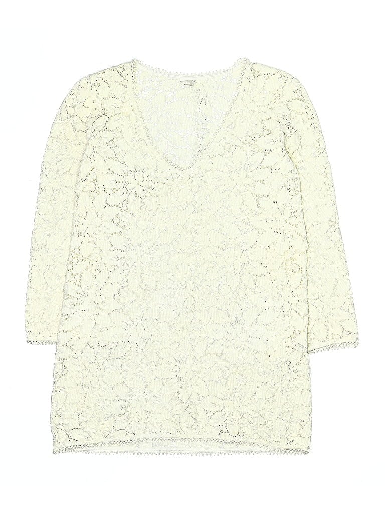 MILLY CABANA Pre-owned Swimsuit Cover Up In White