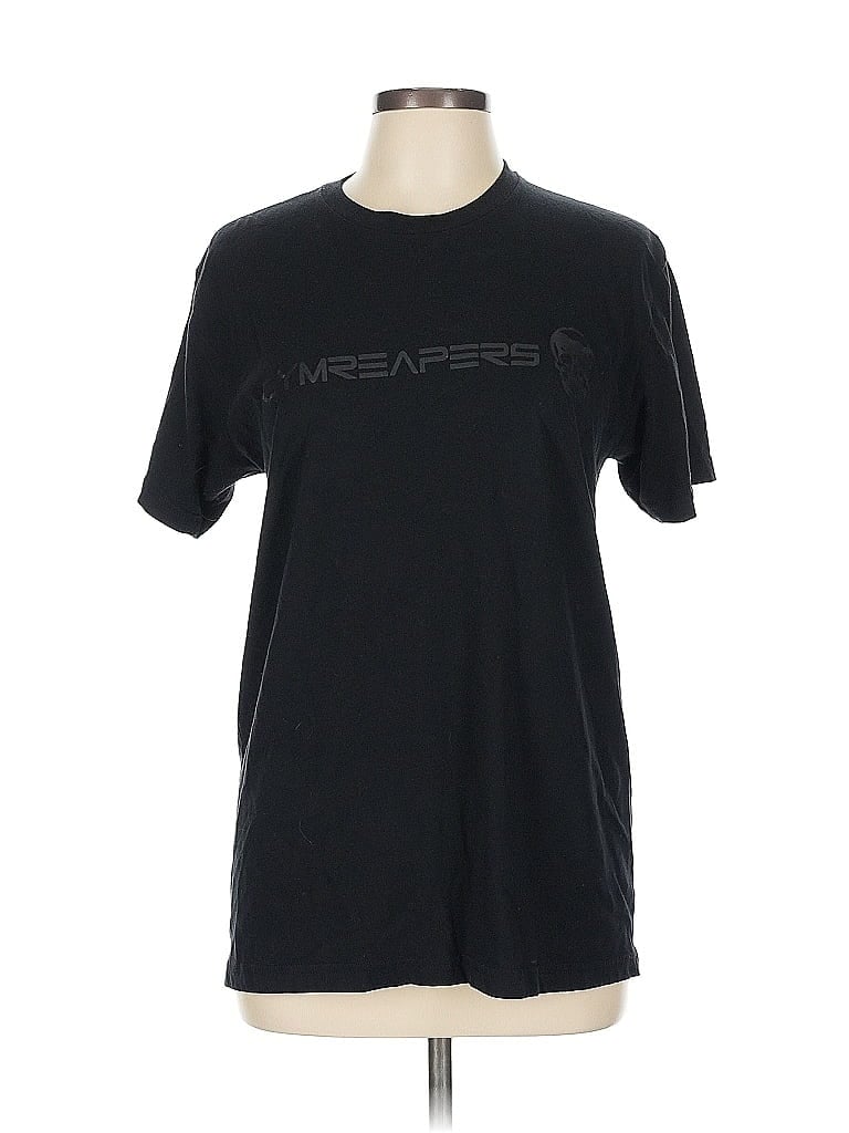 Pre-owned Next Level Apparel Short Sleeve T-shirt In Black
