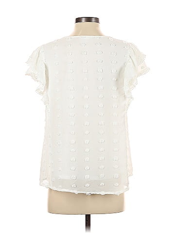 Blu Pepper Short Sleeve Blouse (view 2)