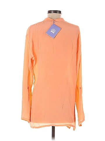 Koza Long Sleeve Silk Top (view 2)