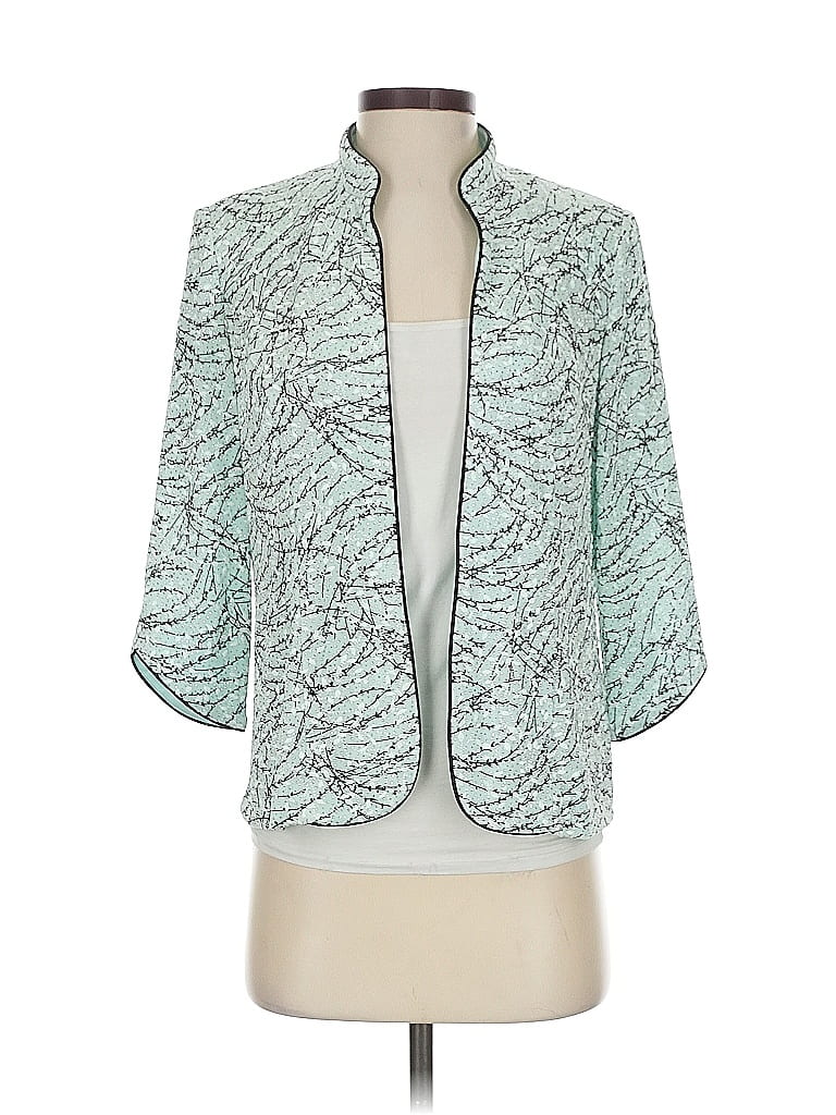 Pre-owned Alex Evenings Blazer Jacket In Blue