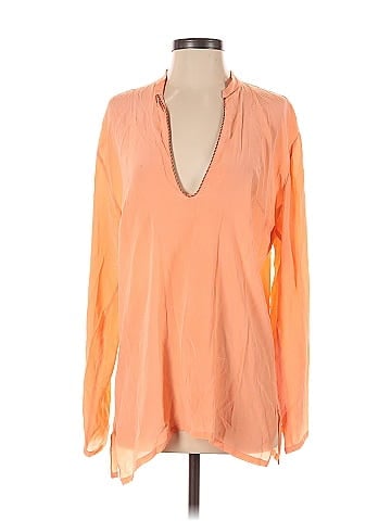 Koza Long Sleeve Silk Top (view 1)