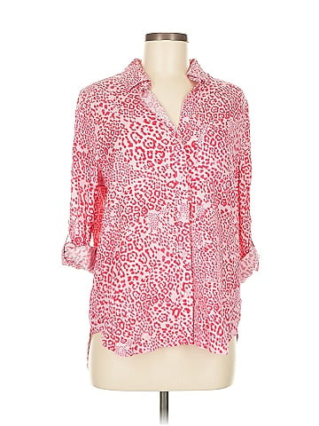 Velvet Heart 3/4 Sleeve Button-Down Shirt (view 1)