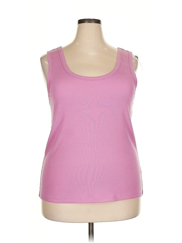 Assorted Brands Tank Top Pink Sweetheart Neckline Tops