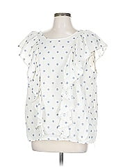 Sézane Short Sleeve Blouse