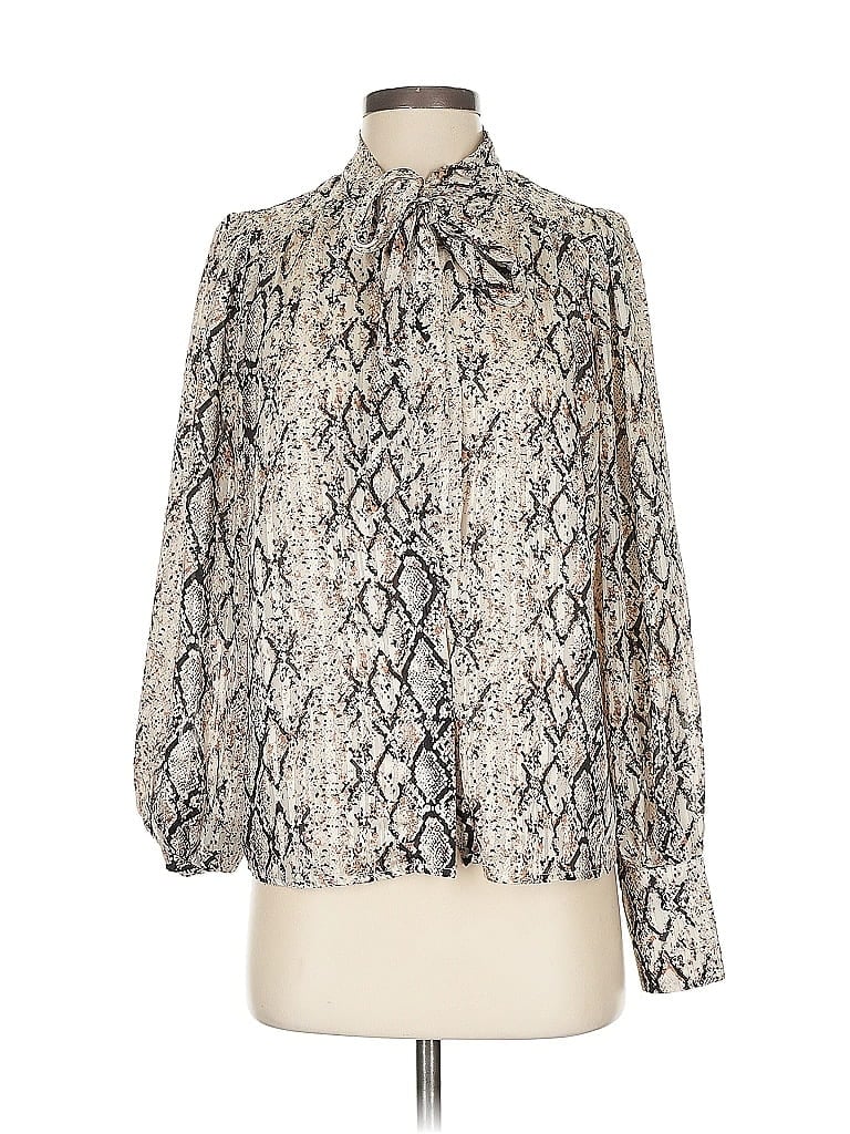 Click to view more detailed imagery on our partner's website Pre-owned Joie Long Sleeve Blouse In White