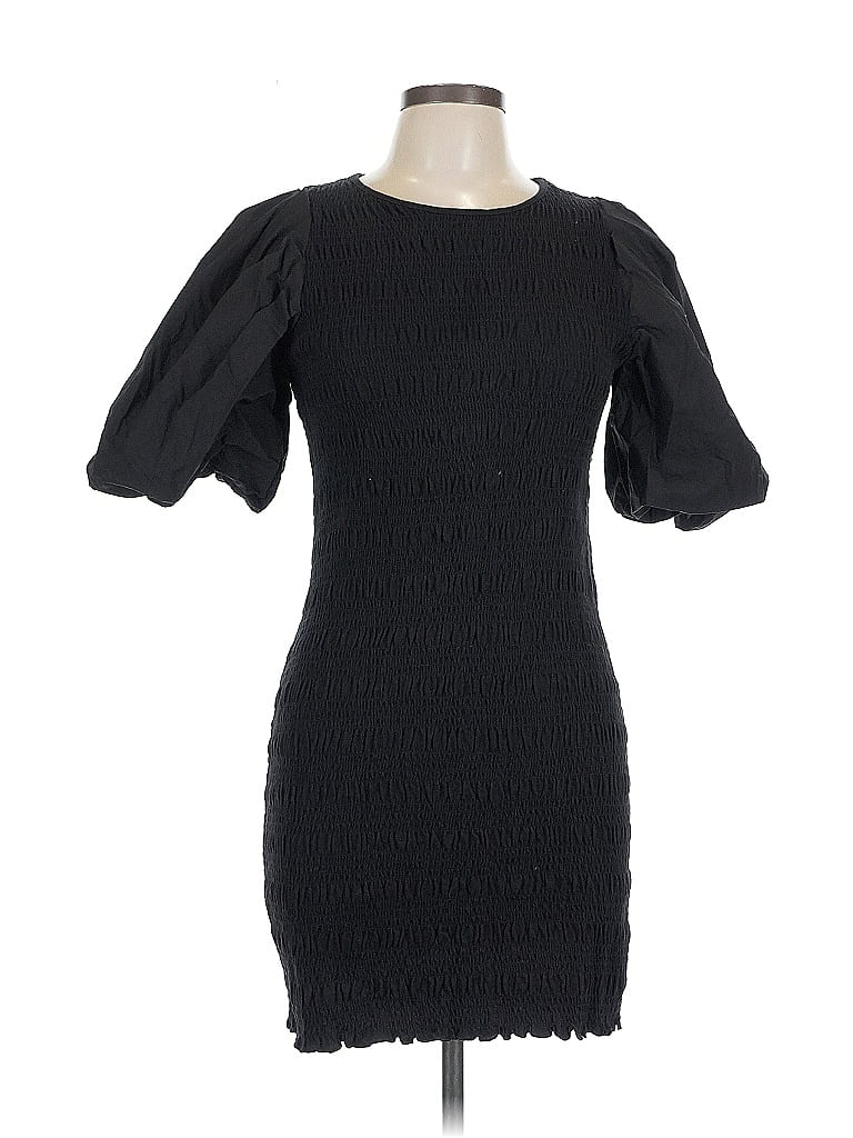Pre-owned H&m Cocktail Dress In Black