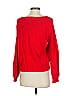 Ann Taylor LOFT Solid Red Pullover Sweater Size S - photo 2