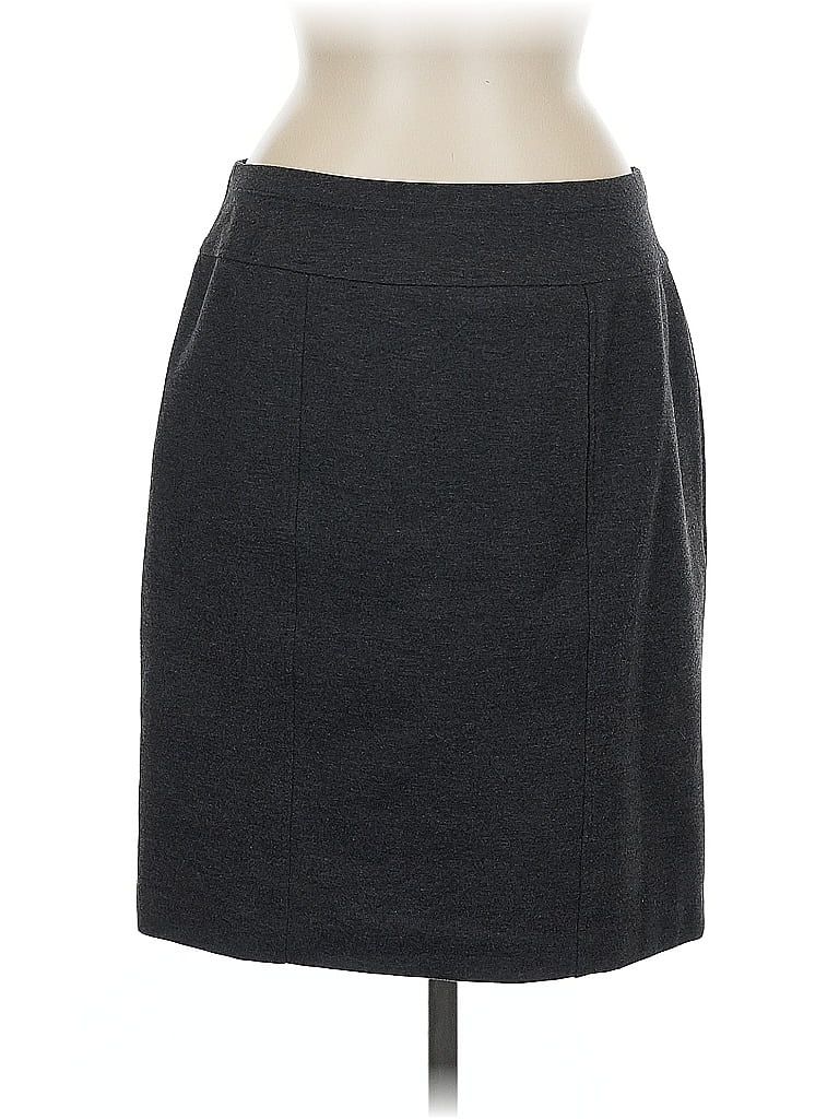 Pre-owned Ellen Tracy Formal Skirt In Gray