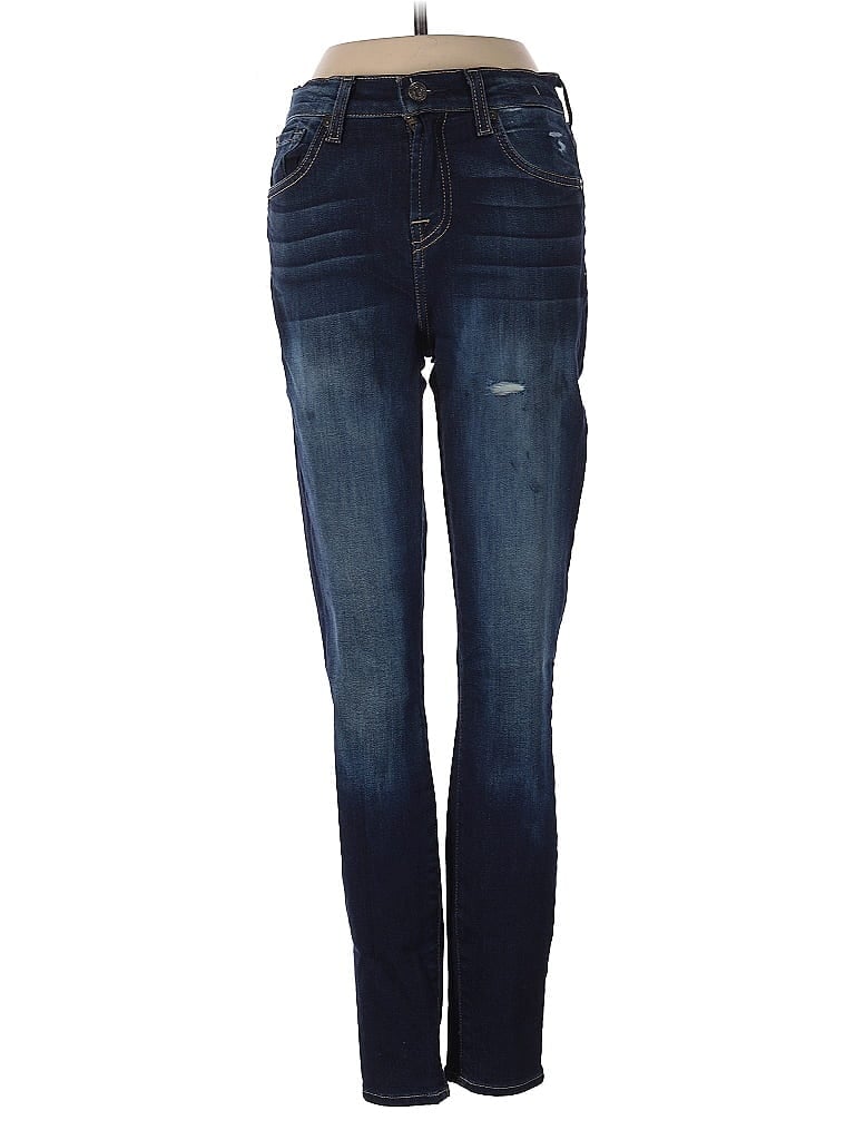 Pre-owned 7 For All Mankind Jeans In Blue