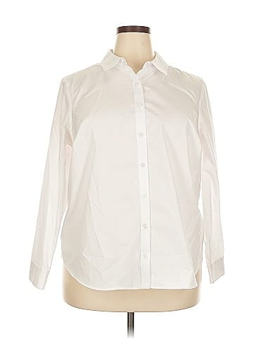 Talbots Outlet 3/4 Sleeve Button-Down Shirt (view 1)