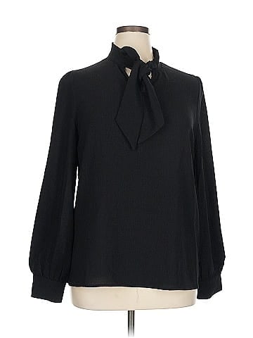 Kate Kasin Long Sleeve Blouse (view 1)