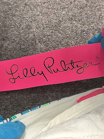 Lilly Pulitzer Paisley Blue Shorts Size 8