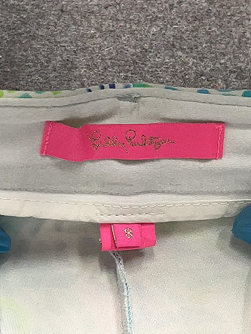 Lilly Pulitzer Paisley Blue Shorts Size 8