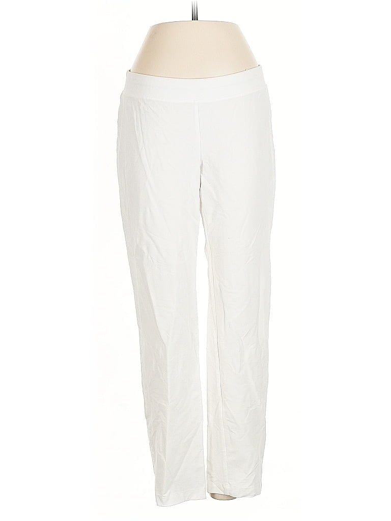 Pre-owned Eileen Fisher Active Pants In White
