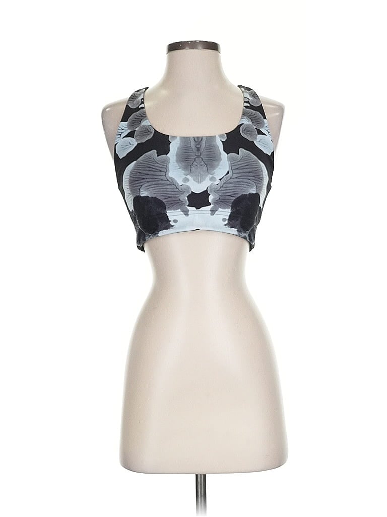 Click to view more detailed imagery on our partner's website Pre-owned Terez Tank Top Gray Halter Neckline Tops