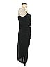 David Meister 100% Polyester Solid Black Cocktail Dress Size 4 - photo 4