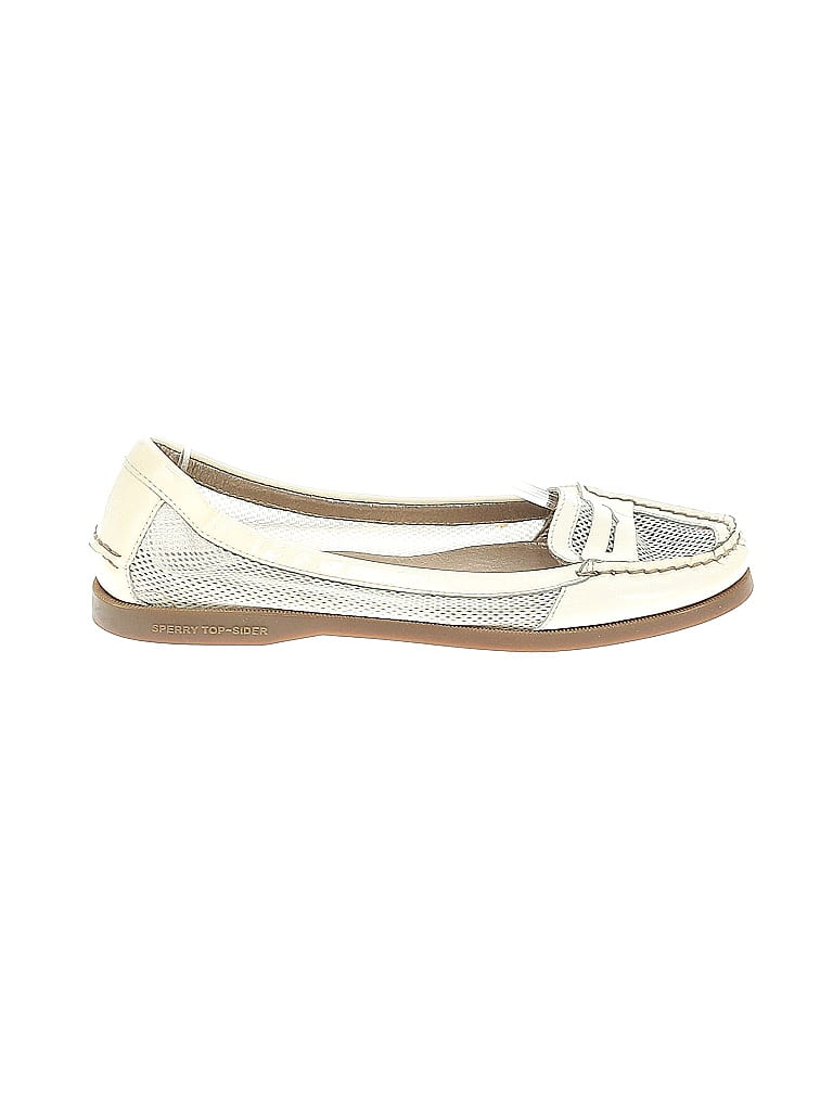 Sperry Top Sider Ivory Flats Size 9 1/2 53 off ThredUp