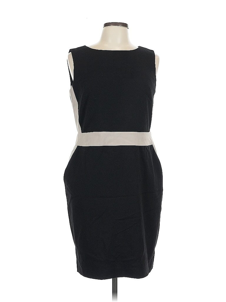 Pre-owned Calvin Klein Cocktail Dress In Black